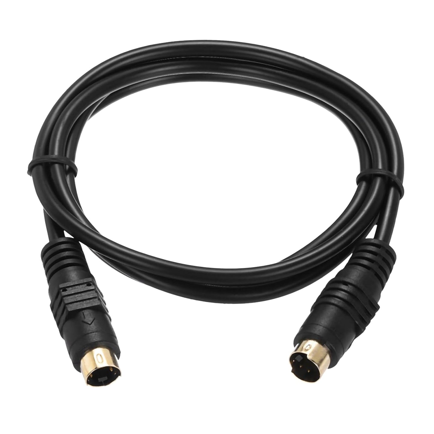 Mini DIN 4 Pin S-Video Cable Male to Male S-VHS AV Cable for TV Monitor DVD VCR Receiver High Quality Video Cable