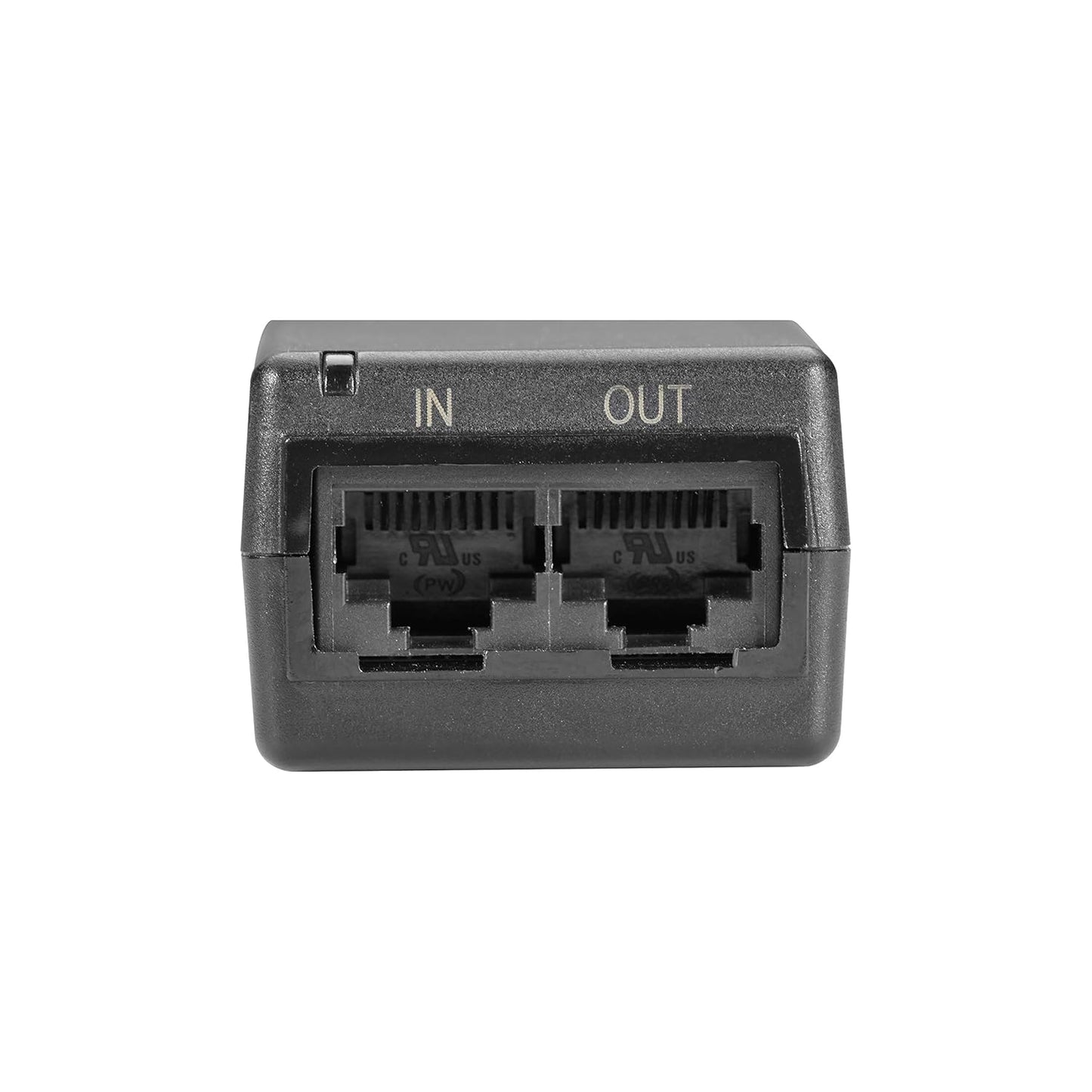Phihong IEEE 802.3af Midspan Gigabit Single Port PoE Injector 56V 0.275A 15W | 10/100/1000Mbps Ethernet Power Adapter for IP Cameras, Access Points & VoIP Phones