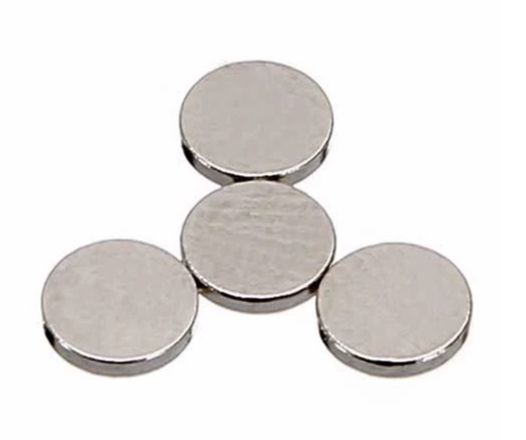 Magnet 5mmx1mm-50 PCS Decorative 50 Pcs Strong Round Neodymium Magnets, Silver, Material, Self-adhesive, for Notice Board Fridge Whiteboard Craft Photos Magnets