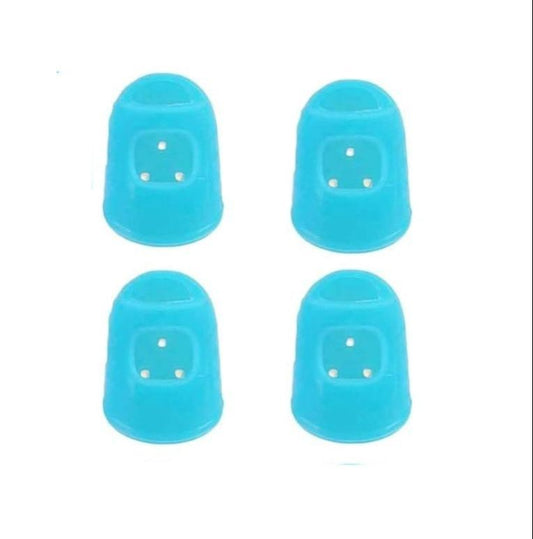1 Piece Silicone Guitar Finger Protector  – Soft Fingertip Guard Caps for Guitar Playing, Sewing & Embroidery | Durable Anti-Slip Finger Covers