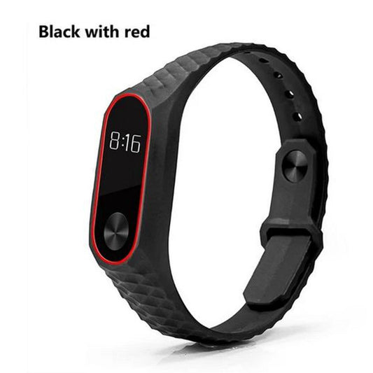 MJOBS Colorful Diamond Miband 2 strap Newest silicone mi 2 wrist strap correa mi band 2 smart bracelet Wristband Replacemet