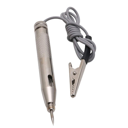 Festnight DC 6-24V Stainless Steel and Copper Auto Car Circuit Tester Lamp Voltage Test Pen Detector Probe