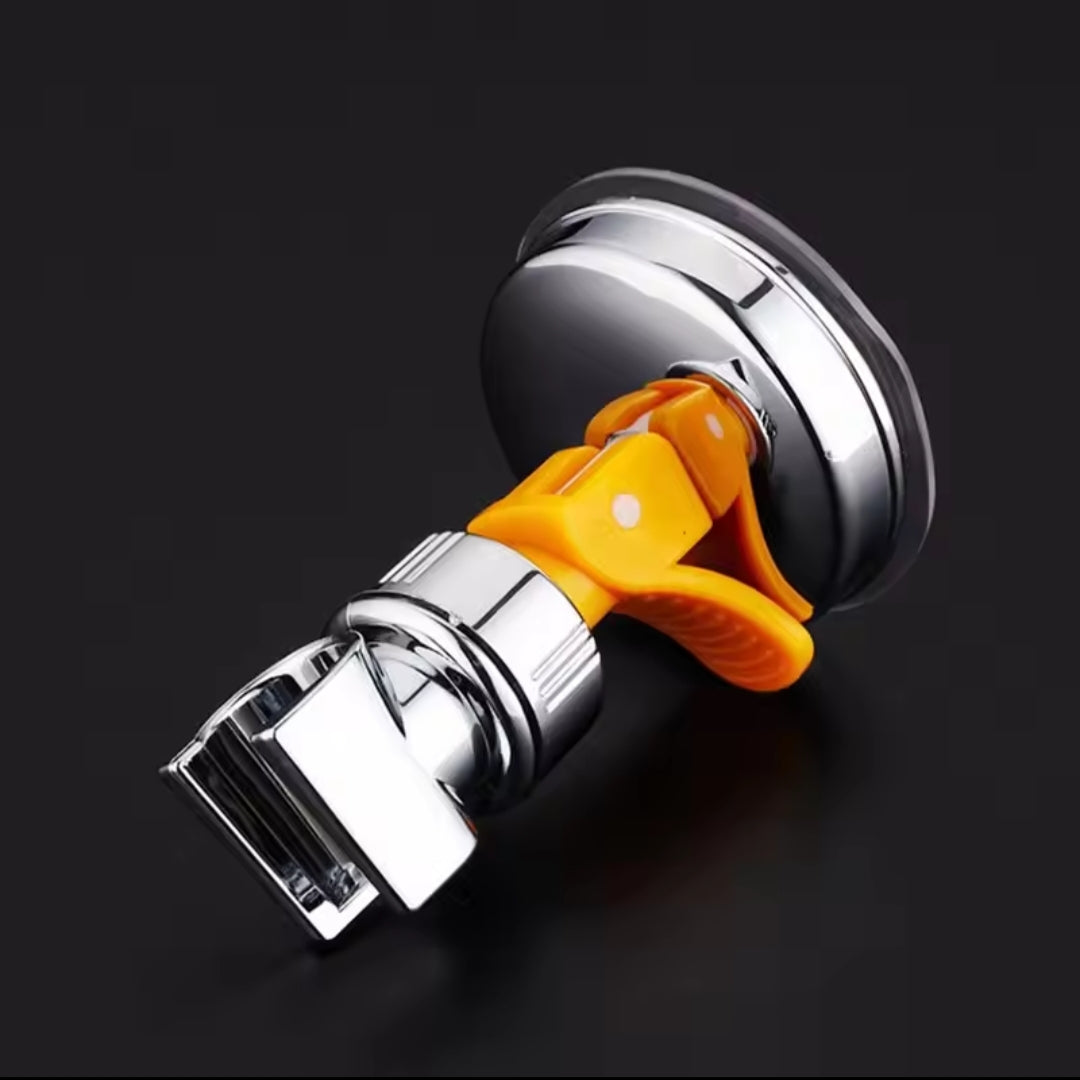 Universal Shower Head Holder 360° Adjustable Suction Cup Wall Mount | No Drilling No Punching Shower Bracket | Bathroom Accessories