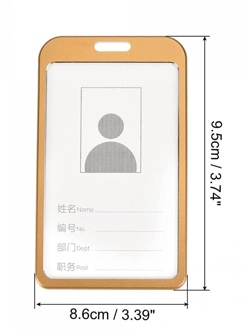 Momad Lanyard Neck Strap with Aluminium ID Card Holder