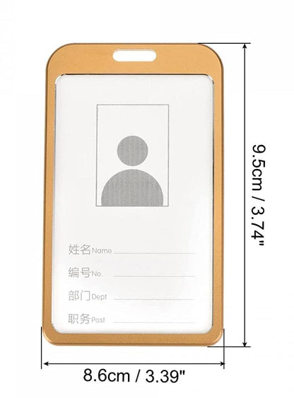 Momad Lanyard Neck Strap with Aluminium ID Card Holder
