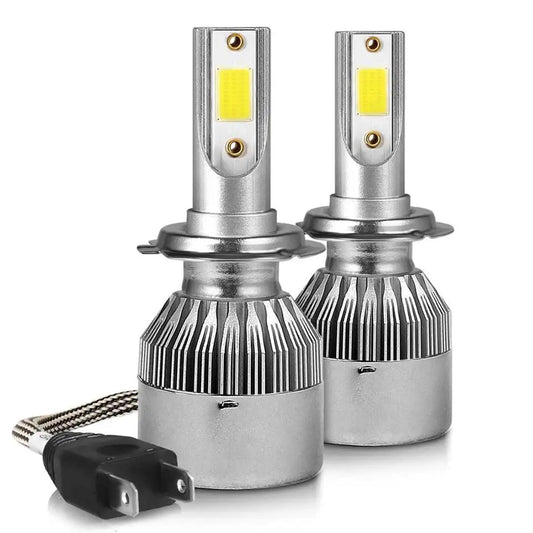 C6 Super Bright Auto H7 Led Fan Auto 9007 Headlight 100% Original Bright 6000K 12V