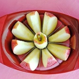 Professional Apple Slicer, Corer, Cutter, Divider with 8 Stainless Steel Sharp Blades,Premium Dainty Gadget for Apples and More Hi Quality Long Life A One Smart Kitchen