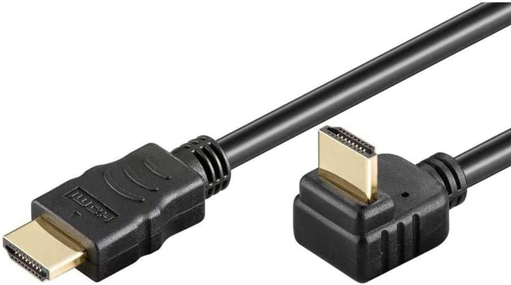 Premium 4K High Speed HDMI Cable with Ethernet 50cm – 10.2Gbps, Gold-Plated 270° Connectors, 3D, ARC, Deep Color, Full HD & 2160p Support