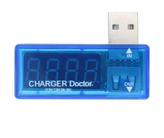 Digital USB Tester Mobile Power charging current voltage Tester Meter Mini USB charger doctor voltmeter ammeter LED display