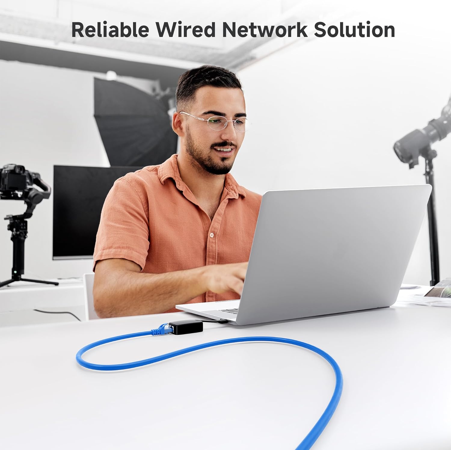 Cat 6 Ethernet Cable 6 Meter Blue – High-Speed RJ45 Gigabit LAN Network Patch Cord