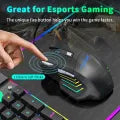 Gaming Mouse - High DPI RGB Mouse for PC & Laptop