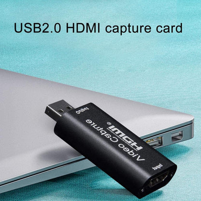 Video Recording Card Capture Card HDMI USB Adapter, 4K HDMI Capture Card HDMI Video Capture USB 2.0 1080P for Gaming, Streaming TV, Recorder Live Streaming Video for Windows Mac OS