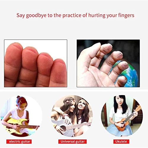 1 Piece Silicone Guitar Finger Protector  – Soft Fingertip Guard Caps for Guitar Playing, Sewing & Embroidery | Durable Anti-Slip Finger Covers