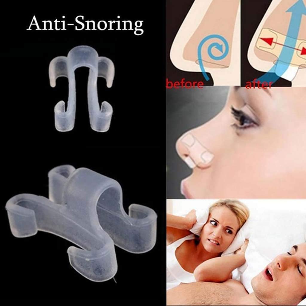 Anti Snoring Nose Clip Sleep Apnea Stop Snoring Device Nasal Dilator Breathing Aid Sleep Care