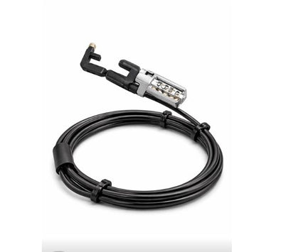 4 Digit Combination Cable Lock with USB Insert Port TDA-C9812 – 190cm Stainless Steel Security Lock for Laptop, Bike & Accessories