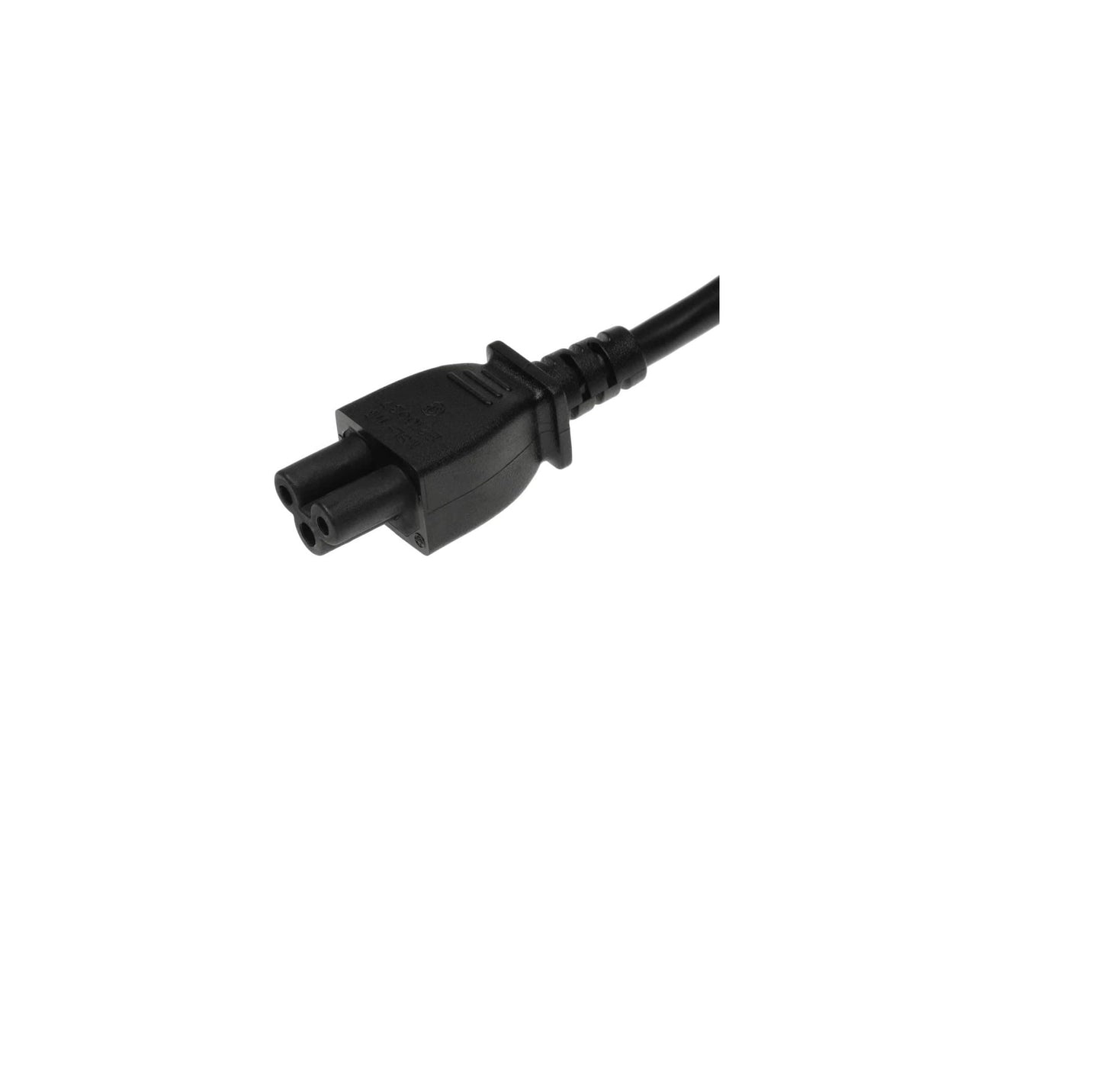30cm Dell-Compatible AC Power Cord | NEMA 5-15P to IEC C5 Mickey Mouse Cable
