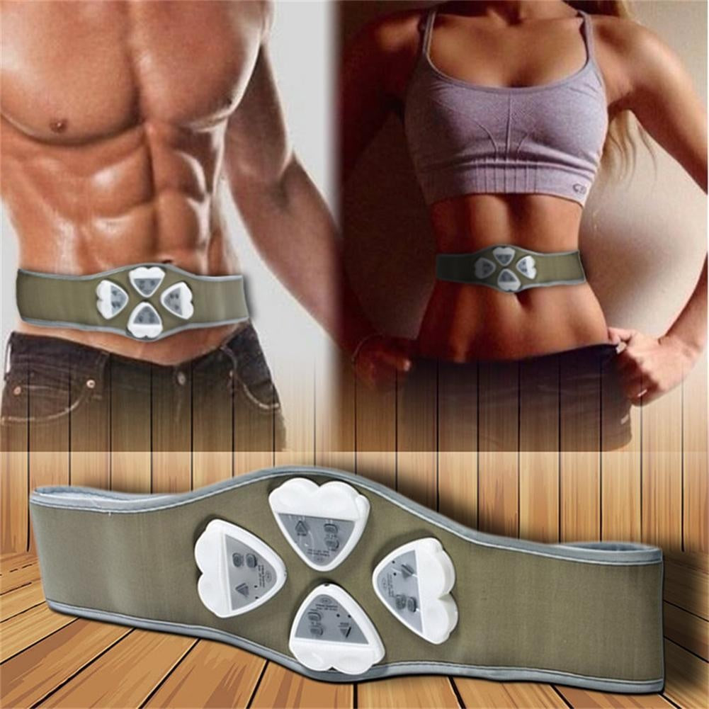 ABGYMNIC EMS Abdominal Exercise Belt – Easy Muscle Toning & Home Workout Device