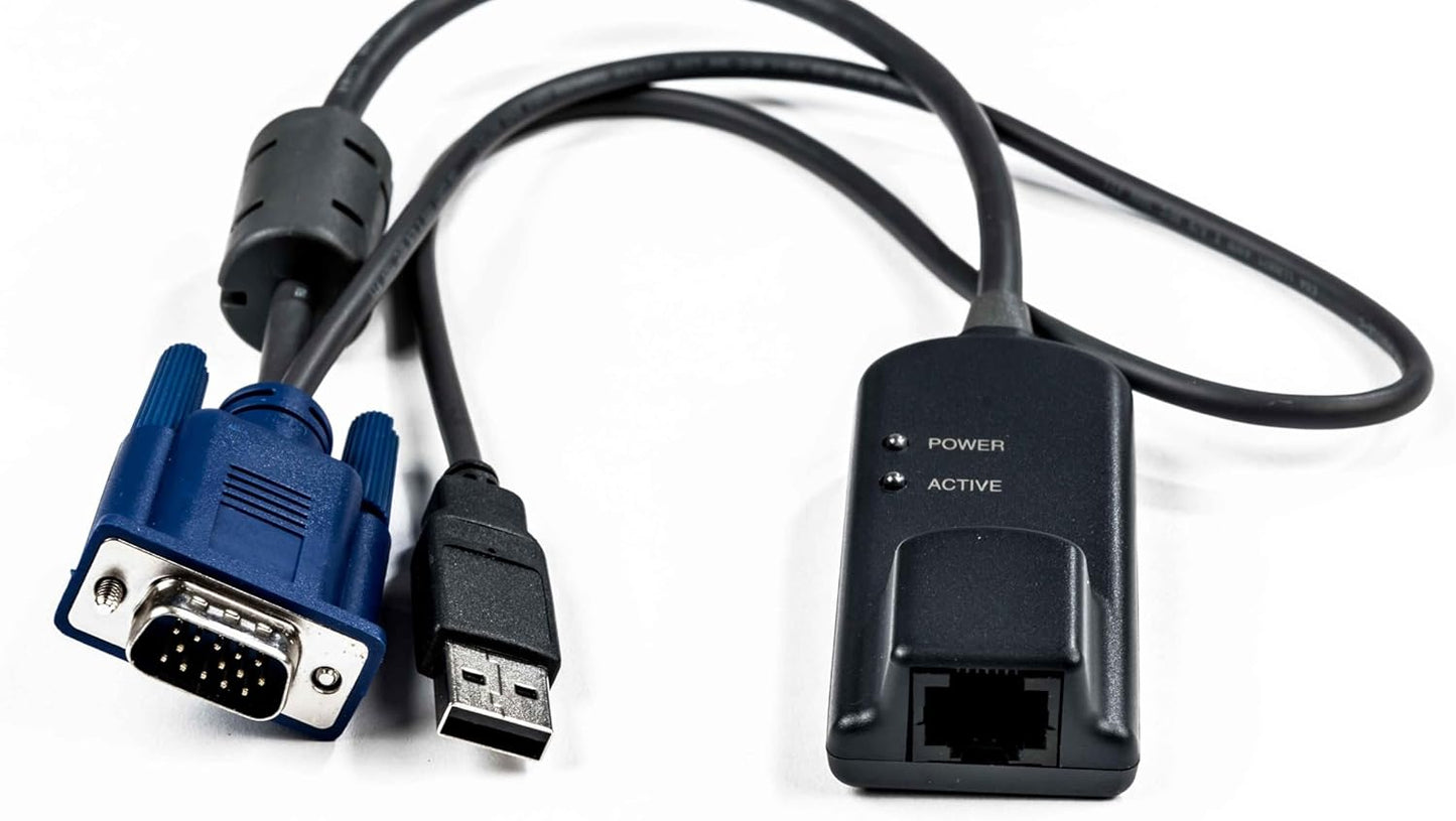 AVOCENT RJ-45 USB VGA Server Interface Module – KVM Adapter for Keyboard, Mouse, Monitor & Server Management