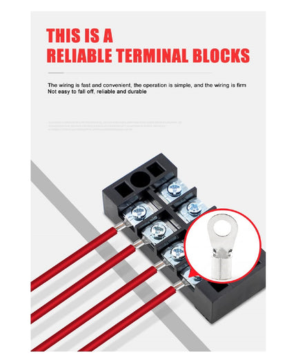 5 pcsCopper Cable Lug Terminal Connector 6mm x 6mm| Heavy Duty Wire Tube Lug for Electrical Connections