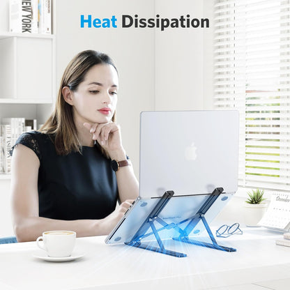 Adjustable Ergonomic Laptop Stand | 7-Level Desk Riser