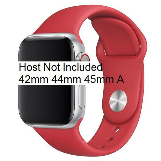 Sport Band Watch 42mm / 44mm / 45mm / 49mm Rose Red Silicone