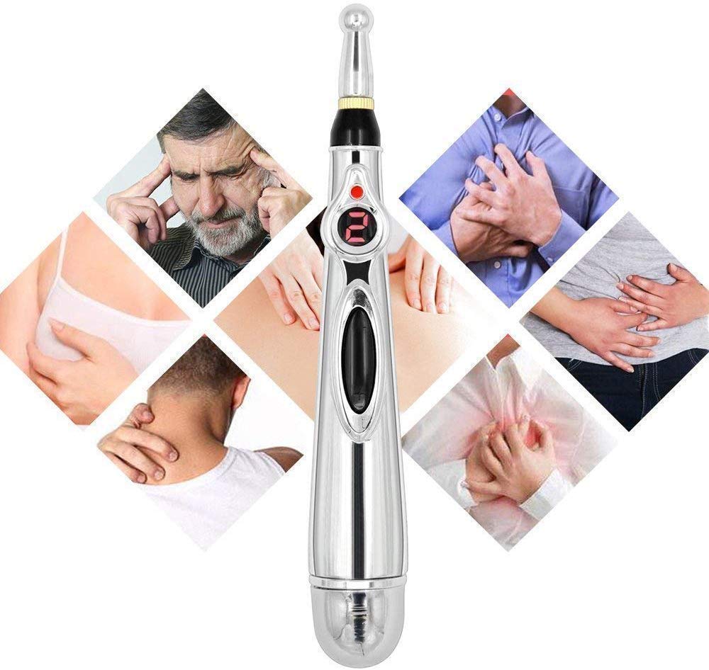 Electric Acupuncture Pen Muscle Therapy and Massage Pain Relief Body Massager Acupoints