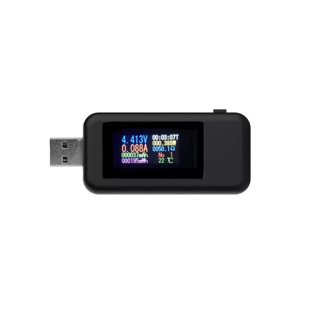 KWS-MX18 10 in1 Digital LCD Display USB Tester Voltage Current Tester Power Meter Timing Ammeter USB Charger Tester Voltmeter