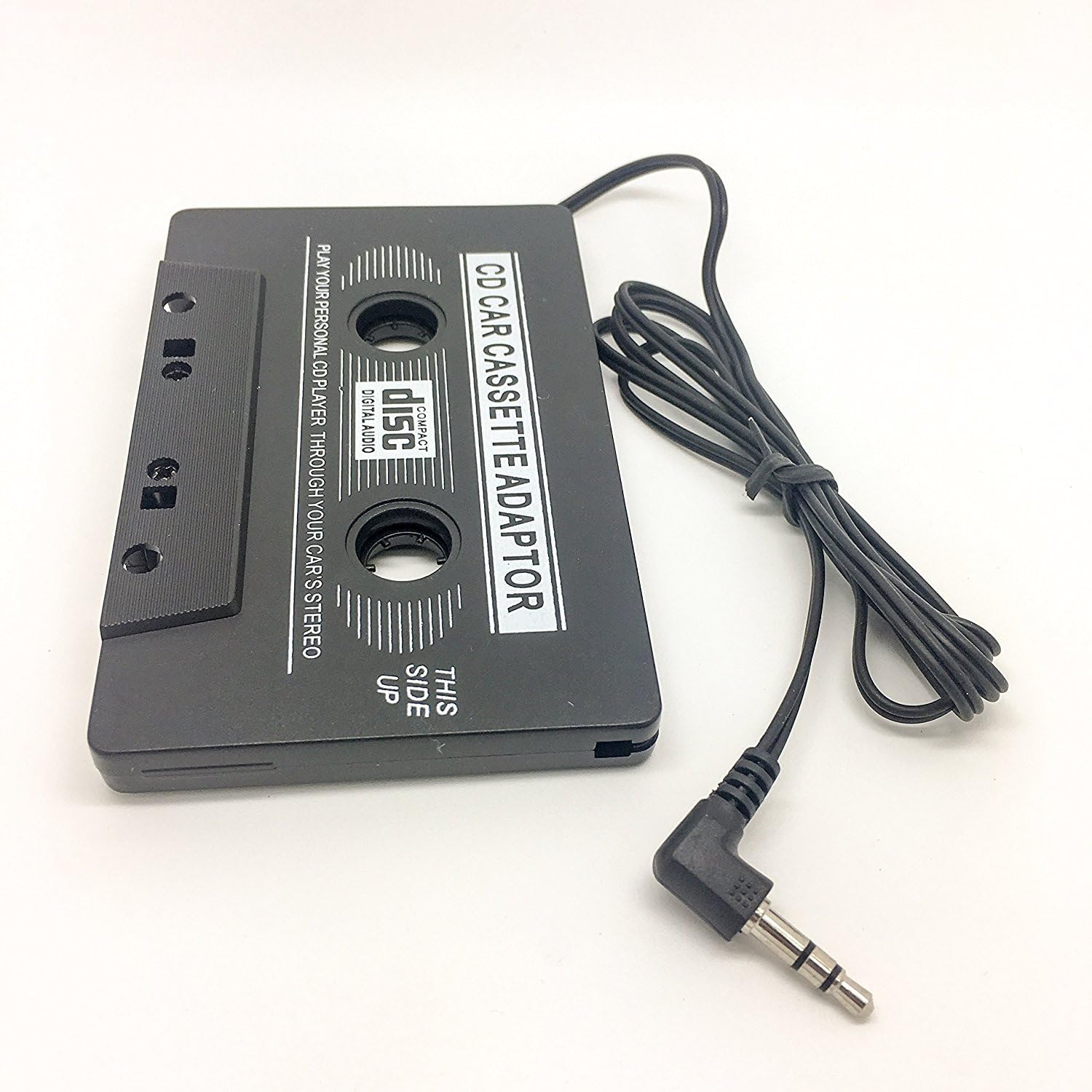 Car Audio Cassette to Aux Adapter, 3.5mm Auxiliary Cable Cassette Receiver, Stereo Audio Tape Converter, Cassette Tape to Auxiliary Adapter, Suitable for Classic Cars And Radios