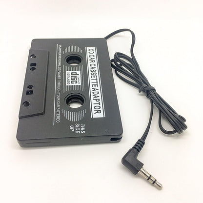Car Audio Cassette to Aux Adapter, 3.5mm Auxiliary Cable Cassette Receiver, Stereo Audio Tape Converter, Cassette Tape to Auxiliary Adapter, Suitable for Classic Cars And Radios