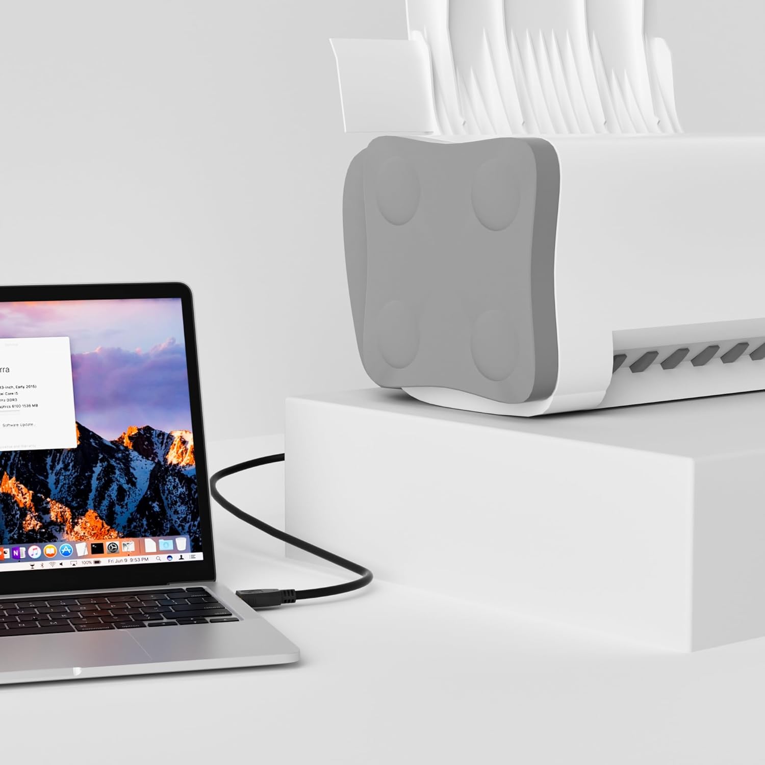 1.5 Meter USB 3.0 Type-A to USB B Cable – High Speed Printer & External Hard Drive Cable with Gold-Plated Connectors