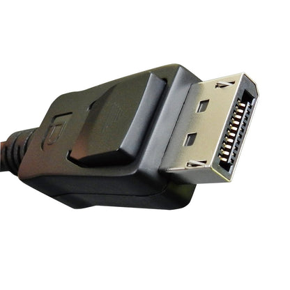 Generic DisplayPort to DisplayPort Cable DP to DP Male to Male 21.6Gbps HBR2 4K @60Hz Audio Video Black