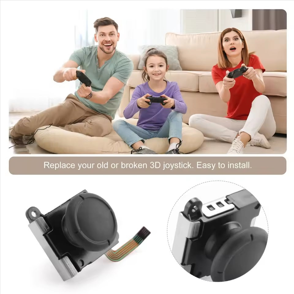 3D Analog Joystick Thumb Sticks Replacements for Nintend Switch Joy Con Controller Replacement Controller Joystick