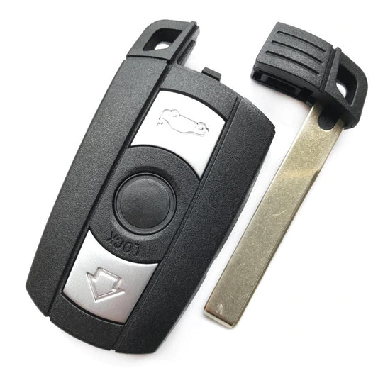 BMW Car Key Case Car Key Fob Case for BMW 1 3 5 6 Series E60 E90 E91 E92 E70 E82 E88 E89 X5 X6 3 Button Remote Smart Key Shell Fob Cover A One
