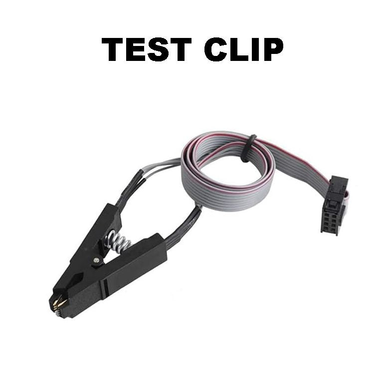 SOIC8 SOP8 EEPROM Test Clip 4+4 Pin Female to Male Adapter for 93CXX / 25CXX / 24CXX IC Programming & BIOS Flashing