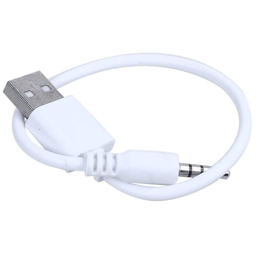 USB Data Sync Cable for Shuffle 1st & 2nd Gen – Charging & Sync Cord 3.5mm