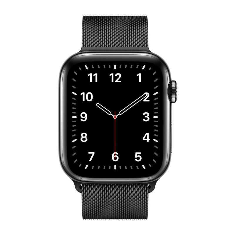IWatch Milanese Loop Band i Watch Strap 42mm / 44mm / 45mm / 49mm Space Black