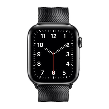 IWatch Milanese Loop Band i Watch Strap 42mm / 44mm / 45mm / 49mm Space Black