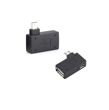 OTG Adapter 90° Right Angle Micro USB OTG Cable – TV xStream High-Speed USB Adapter for Firestick (2nd Gen, 3rd Gen, 4K), Android Smartphones, Tablets, Keyboards & Gaming Consoles