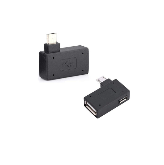 OTG Adapter 90° Right Angle Micro USB OTG Cable – TV xStream High-Speed USB Adapter for Firestick (2nd Gen, 3rd Gen, 4K), Android Smartphones, Tablets, Keyboards & Gaming Consoles