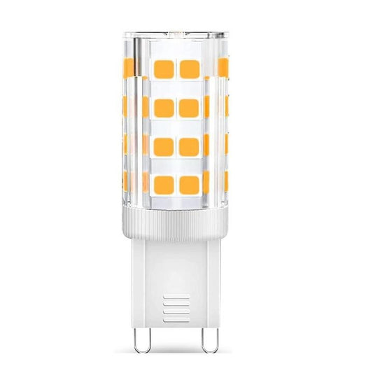 G9 Dimmable SMD Light Bulb 5W Ceramic Base 220V-240v Equivalent to 40W Halogen Light 360° Wide Beam Angle 51 SMD