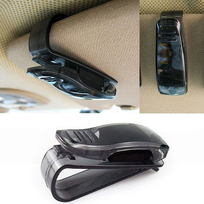 Universal Car Auto Sun Visor Glasses Sunglasses Clip Card Holder car organized