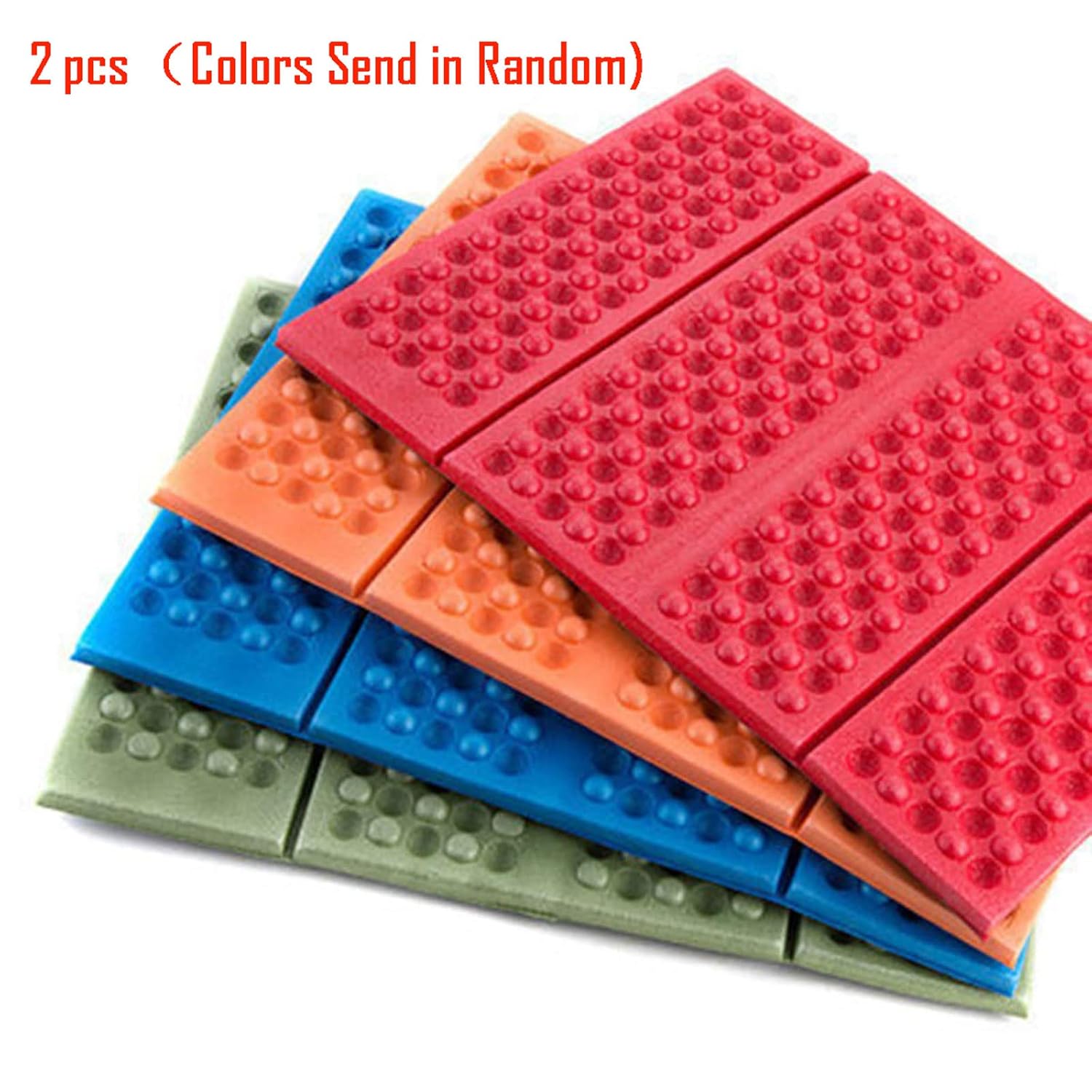 Moisture Proof Foldable EVA Foam Folding Mat Cushion Seat Camping Foldable Picnic Hiking Park Backpacking Mountaineering 39cm x 28cm x 2cm Moisture Proof Floor Mat A One Product