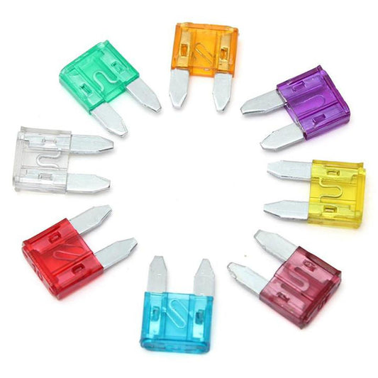 35 Pcs Mini Fuse 5A 7.5A 10A 15A 20A 25A 30A