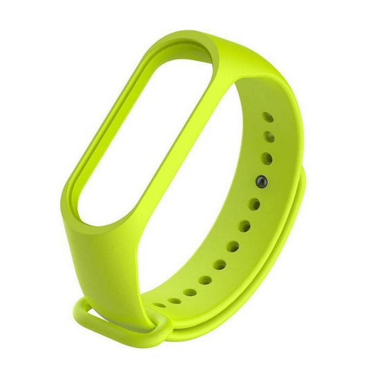 TPU Strap Replacement Band for Xiaomi Mi Band 4 / Mi Band 3 Smart Wristband Bracelet (Apple Green) No Smell ,Fine Lock, Water Proof, Anti Lost Technology, Long Life, Soft, World Premium Quality A One Product