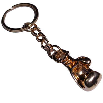 🥊 3D Metal Golden Boxing Gloves Keychain  Fashion Decorative Keyring | Gift Item