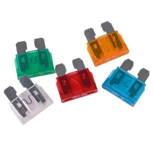 10A 25A 30A 5 Pcs  Blade Fuse Car Auto Accessories