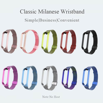 Mi Band 4 Metal Strap Bracelet Milanese Strap Wristband Miband4 Pulseira For Xiaomi Mi Band 4 Band4 (Watch not included)