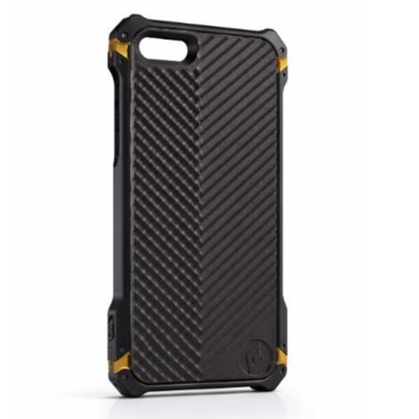 Luxury Aluminum Metal Bumper Phone Case – Shockproof Rugged Armor Element Style Cover with Anti-Slip Back & Camera Protection
