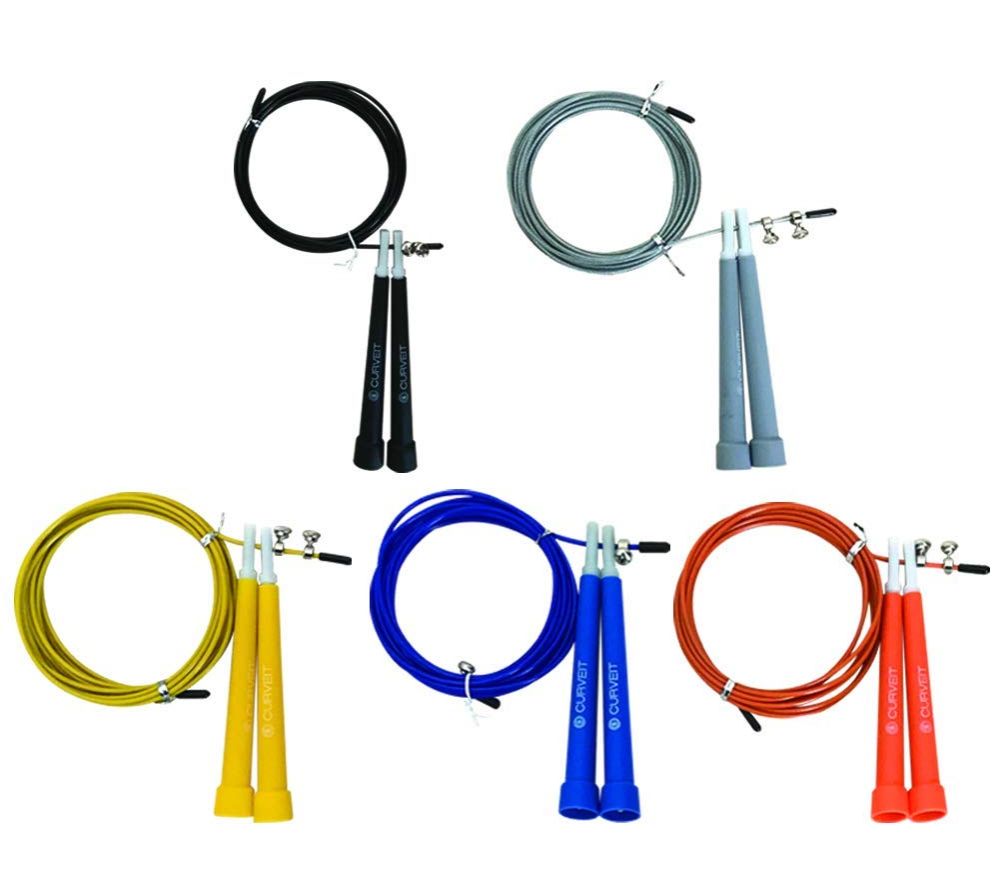 Leap Speed Skipping Rope with Adjustable Length Rope and Anti-Slip Handles, Perfect Speed Jump Rope Non-slip Low Wind Resistance Soft Skipping Rope for Crossfit, Double Unders and HIIT Cardio