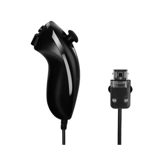 Joystick Controller for Nintendo Wii – Ergonomic Hand-Curved Game Handle | Wii Gamepad Accessory, Wii joystick controller, Nintendo Wii game controller, Wii remote with joystick, Wii game handle, Wireless Wii controller, Handheld Wii joystick, Gaming